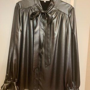 Charcoal Gray Preston & York Dress Top, Size 12